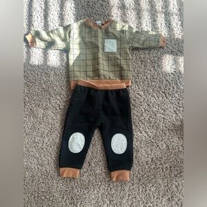 Sweater set.